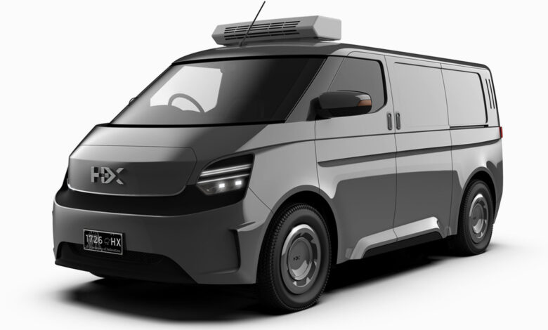 H2X Darling is 248-mile hydrogen van with KTM lightweight chassis