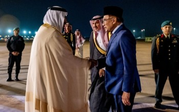 MALAYSIAN PM ANWAR ARRIVES IN RIYADH FOR INAUGURAL ASEAN-GCC SUMMIT  