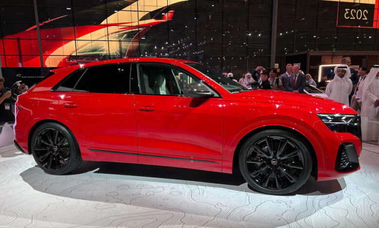 Audi SQ8 side Qatar motor show