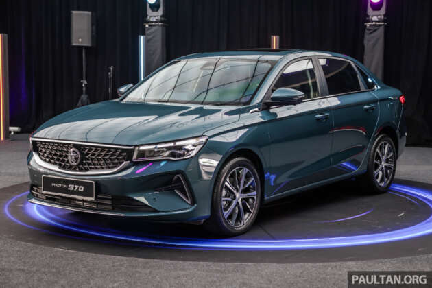 2024 Proton S70 details, first impressions – 1.5T 7DCT; 150PS, 226 Nm; C-segment sedan at City/Vios price?