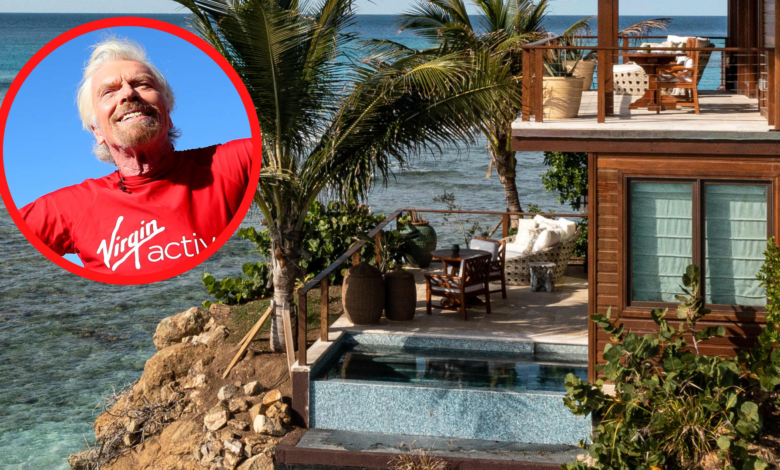 Richard Branson's offering stays on Necker Island