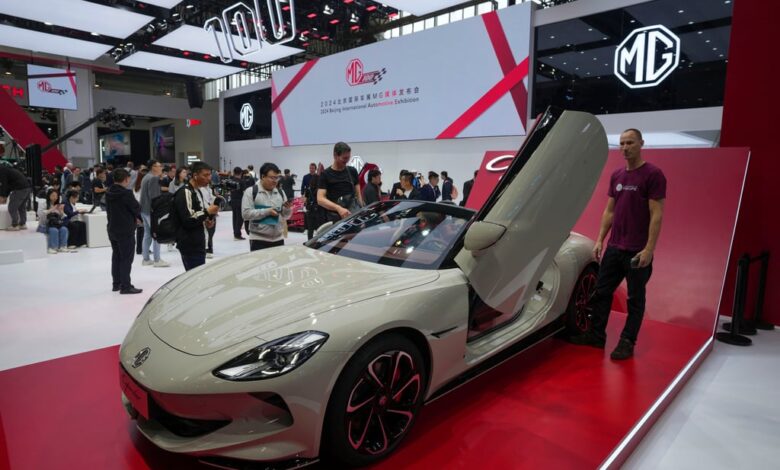 China’s EV execs bullish on Western pressure at Beijing car show