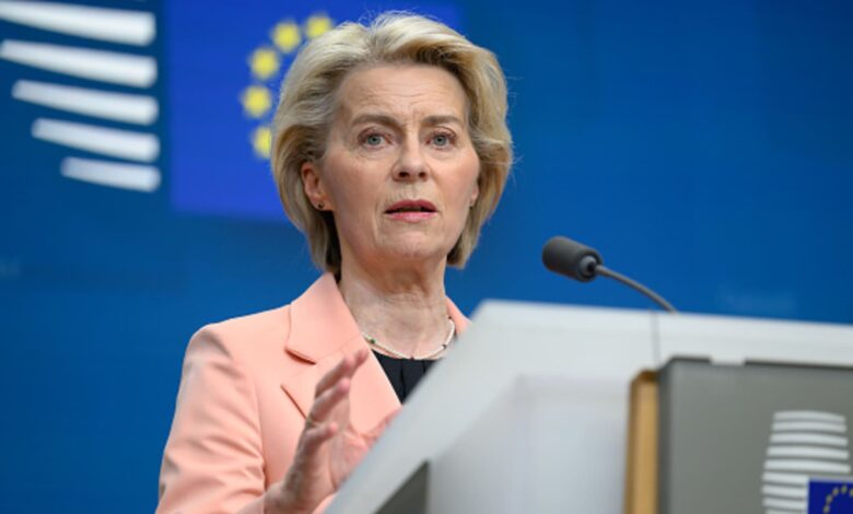 EU's von der Leyen echoes Yellen's calls for tough stance on Chinese overcapacity