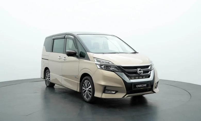 kereta mpv terbaik - nissan serena terpakai carsome