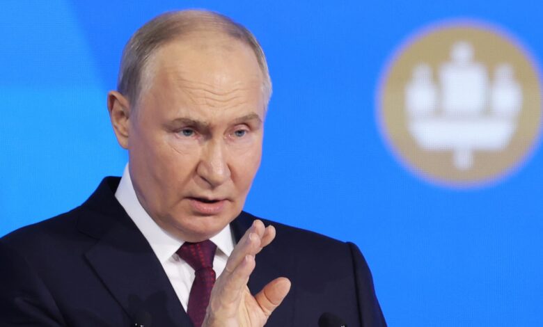 Putin says nearly 40% of Russian trade turnover is in rubles