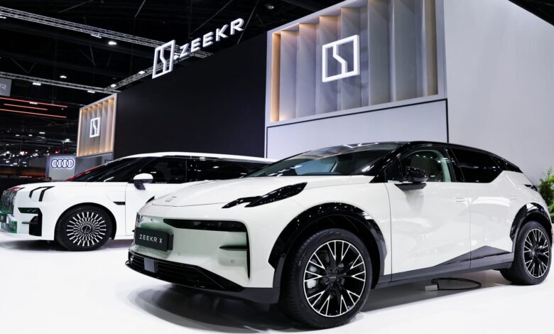 Chinese EV company Zeekr deliveries rise in October to a record high