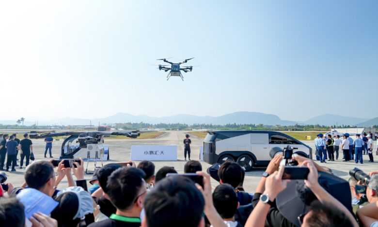 XPENG Hopes To Sell 10,000 Van+Quadcopters ($276,000) A Year